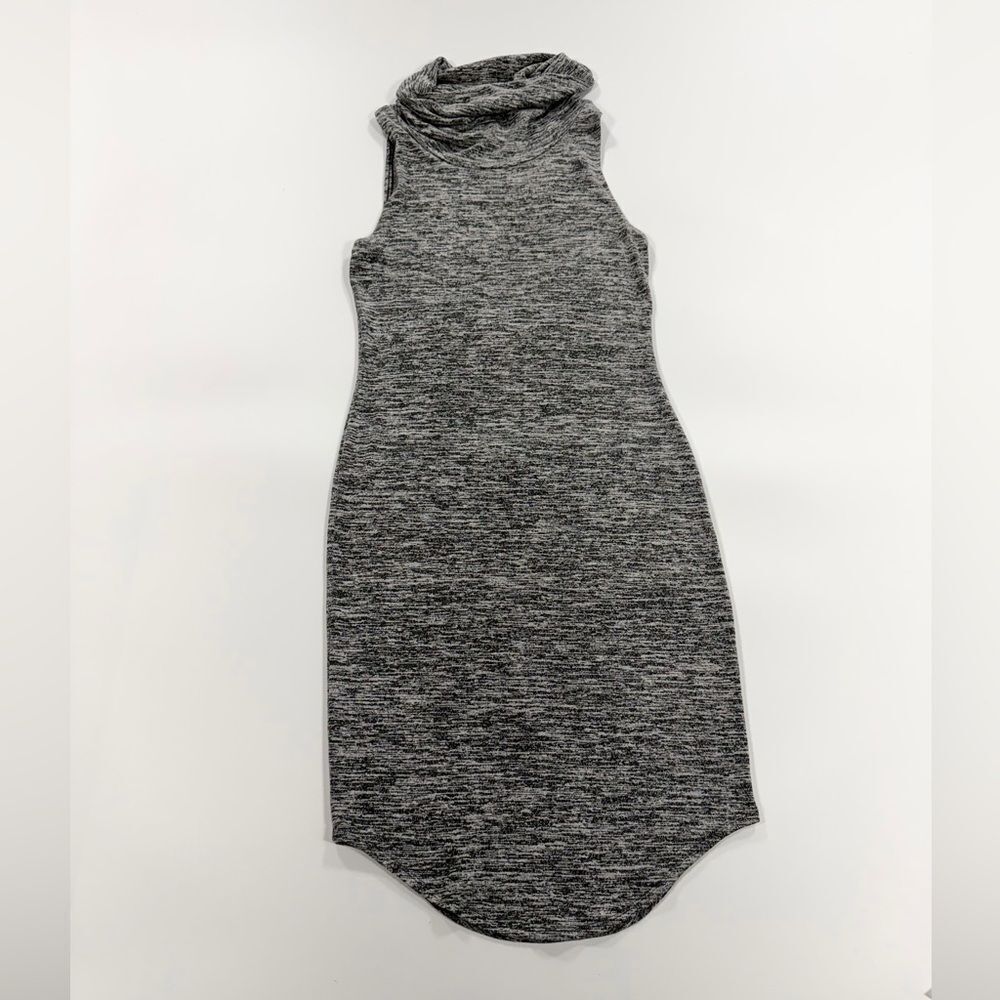 Leith Gray Cowl Neck Sleeveless Tank Dress – Size S